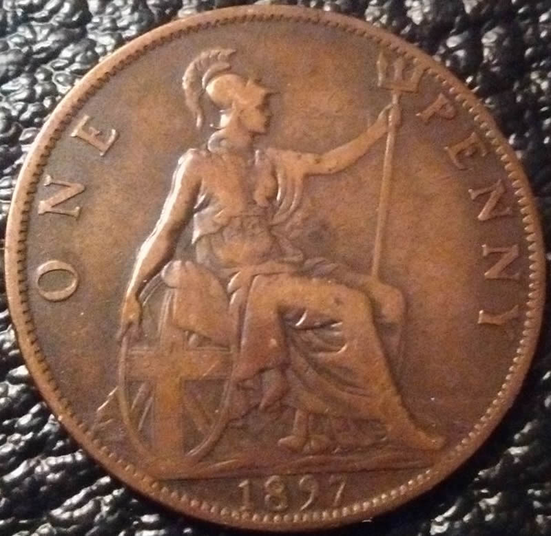 1891-One-Penny-Distinctly-Different-Then-The-1897-One-Penny